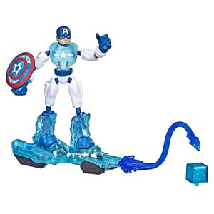 Avengers Bend Y Flex Armor Set Capitán América