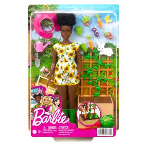 Barbie Estate Set De Jardinería Muñeca Y Mascotas