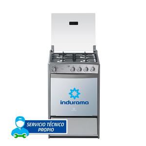 Cocina A Gas Plata 4 Hornillas 24\