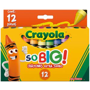 Crayones X 12 Super Jumbo Crayola
