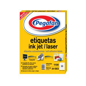 Etiqueta Pegafan Imp A4-3 2599 2Fi(Pqtx1100) 014001424