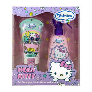 Set Desenredante + Shampoo Hello Kitty