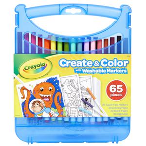 Set Supertips Create & Color 65 Piezas Crayola