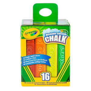 Tiza Crayola Jumbo Lavable Caja X 16