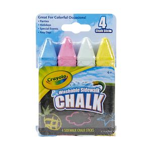 Tiza Crayola Jumbo Lavable X4