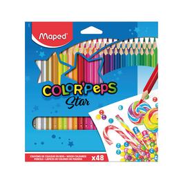 LAPICES DE COLORES MAPED COLOR PEPS X48 UNIDADES