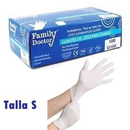 lunes Varios fiesta GUANTES LATEX T-S CAX100 FAMILY DOCTOR