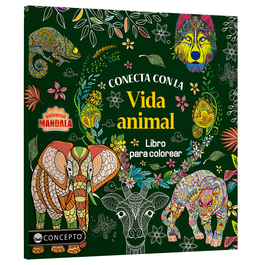 Libro Para Colorear Mandalas Conecta Con La Vida Animal tailoy.bo