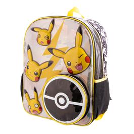 Mochila Pokemon 3D Pikachu Metalica Luces Tai Loy