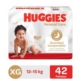 Pañales HUGGIES Natural Care Talla Xg 42 und | tailoy.com.pe