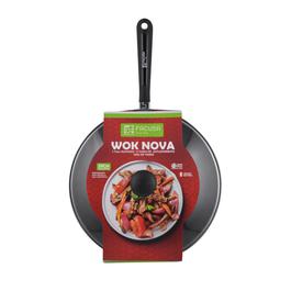 Sarten Antiadherente 30 Cm Wok Tapa De Vidrio - Luegopago