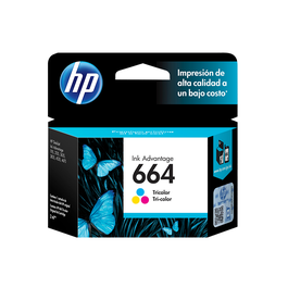 Tinta 664 F6V28AL Tricolor HP - Tai Loy