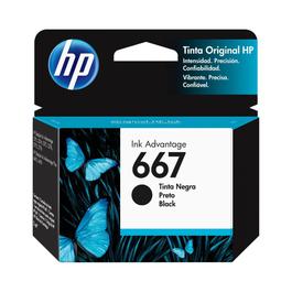 Tinta Hp 667 Ink Cartridge Negro