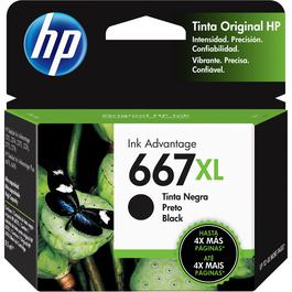 Tinta Hp 667 Xl Ink Cartridge Negro