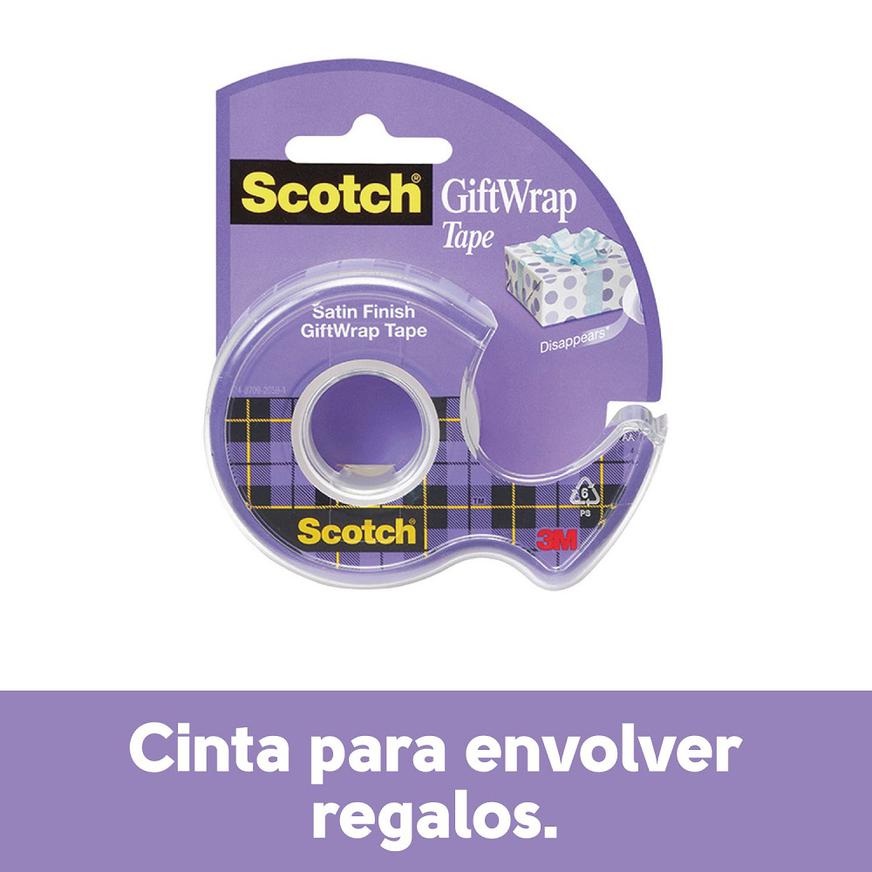 3M Cinta Adhesiva 3/4X18 Yds Con Dispensador