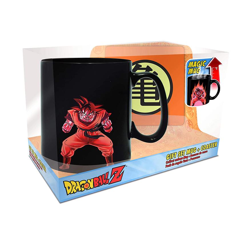 Aby Dbz Goku Magic Mug N Coaster 1110