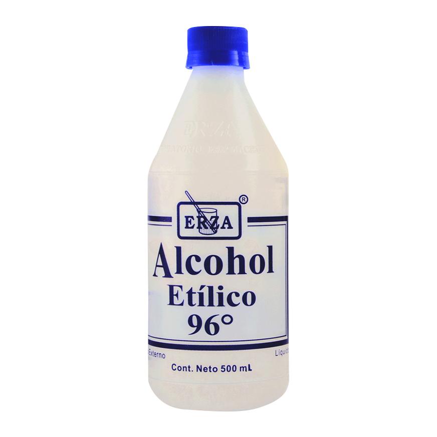 Alcohol etílico 96° x 500 ml Erza - Tai Loy