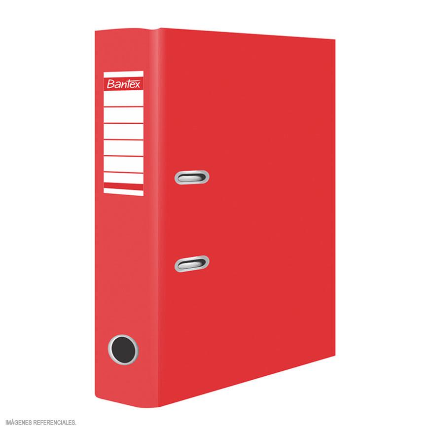 Revistero archivador rojo con lomo de 80 mm pardo - Material de oficina,  escolar y papelería