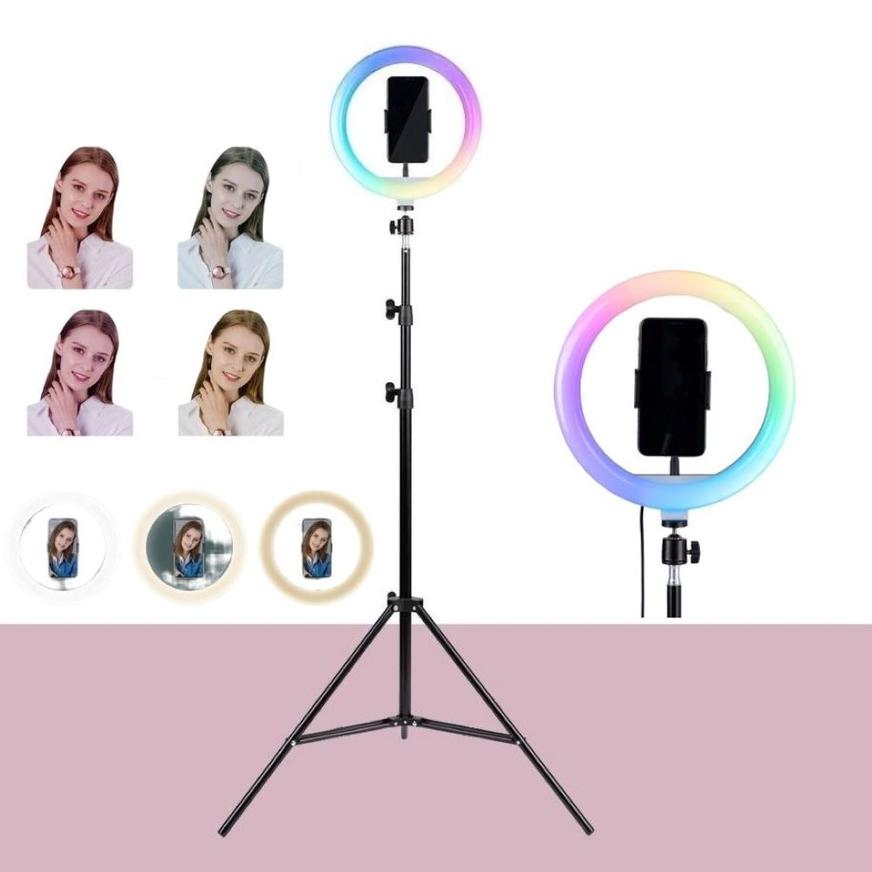 Havit Aro De Luz Y Microfono Havit Aro De Luz Con MicrÃ³fono - Main Image