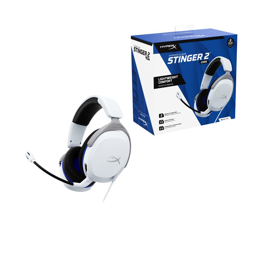 Hp Stinger Core W Ps5 Auriculares Inalámbrico Diadema Juego Azul, Blanco