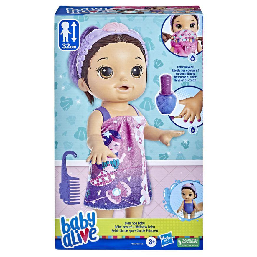 Muneca Baby Alive Bebe Dia De Glam Spa