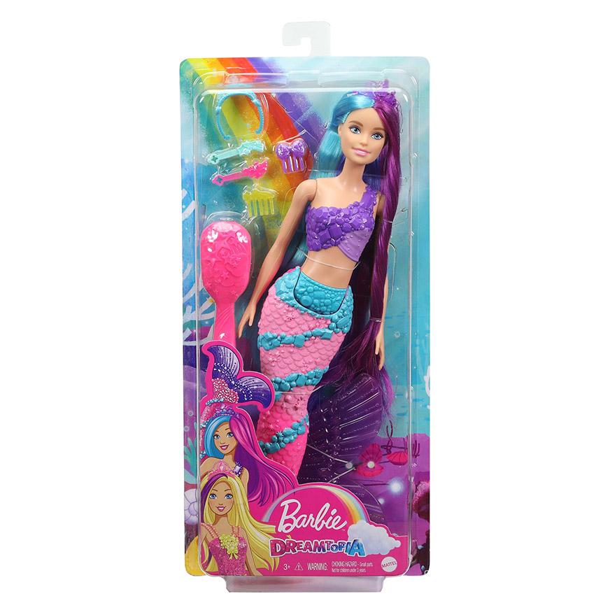 Muneca BARBIE Dreamtopia Princesa Peinados Fantasticos Sirena tailoy .bo