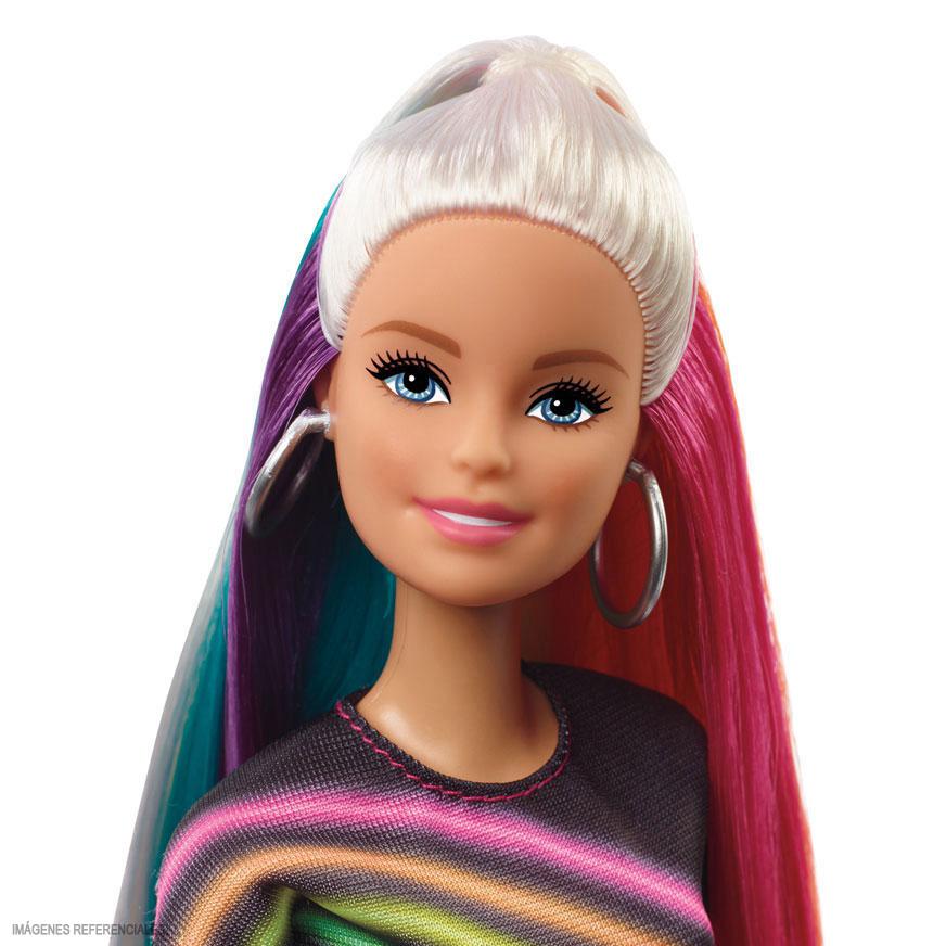 Tai Loy Coleccionista Barbie Peinados de Arcoiris