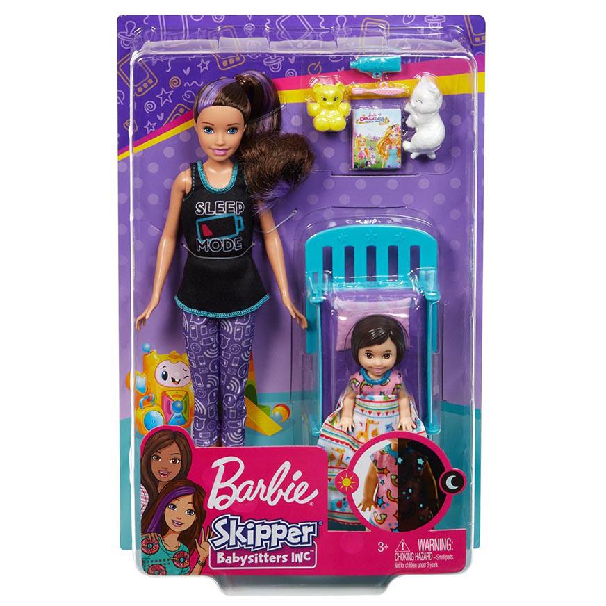 Muneca BARBIE Skipper Hora Comidita tailoy .bo