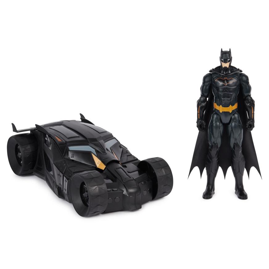 Vehículo De Juguete DC COMICS Batman Batwing Con 2 Figuras