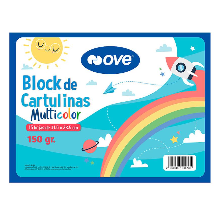 BLOCK DE CARTULINA BLANCA A4 10H 1,00€