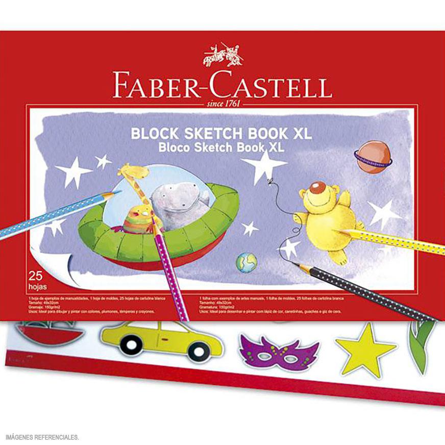  Block De Dibujo Especial Faber Castell Extra Size   Hojas