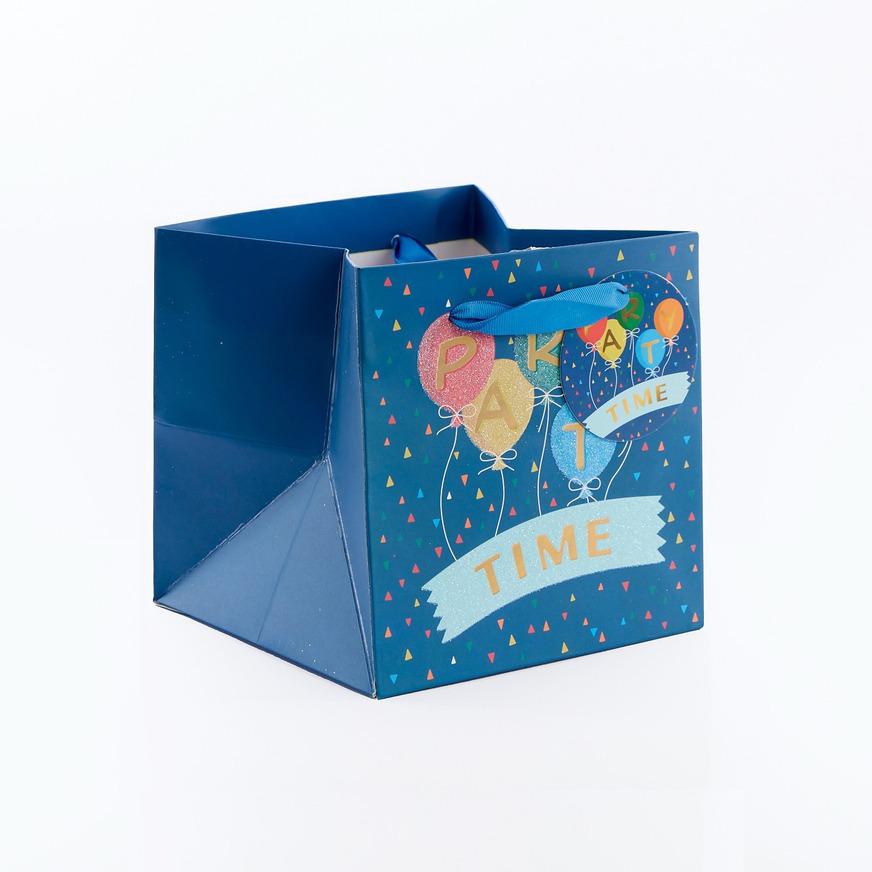 Bolsa Feliz Cumpleaños Azul Grande – Jabes LIbreria Cristiana