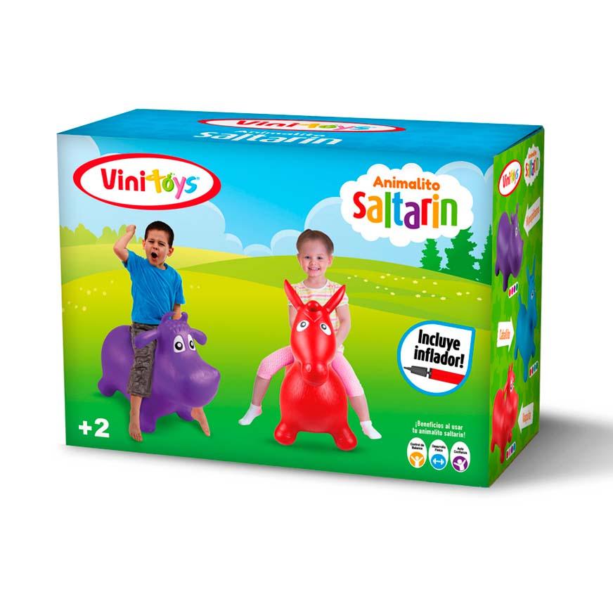 Caballo Inflable Marrón Vinitoys