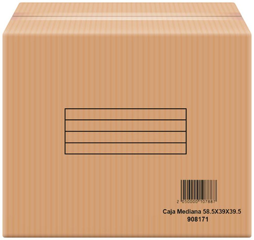 GENERICO Pack de Mudanza 10 Cajas de Cartón + 2 Cintas Adhesivas