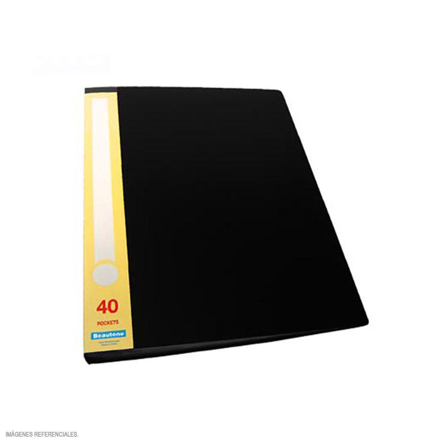 Carpeta Dossier Clip PRAXTON Din-A4 Negro, Pack x5 : : Oficina y  papelería
