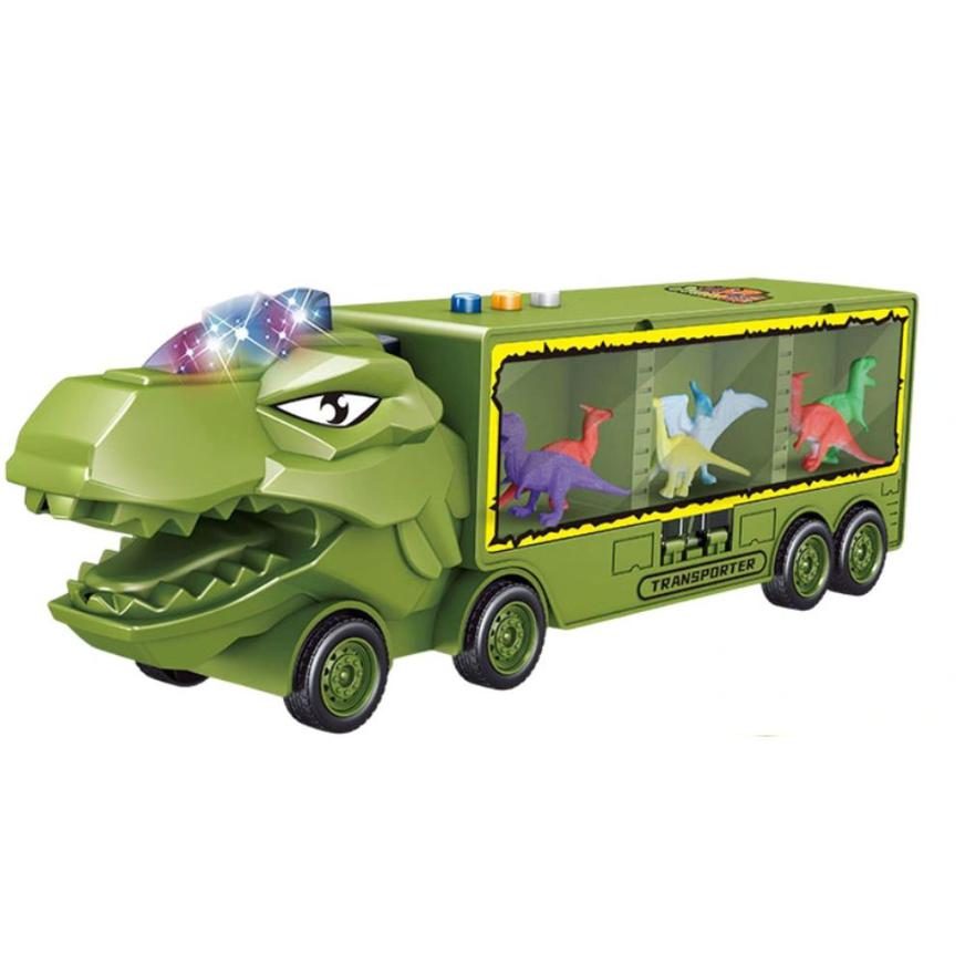 Camión Transportador De Dinosaurios Con Jaula Niños Juguete | Cuotas Camión Transportador De Dinosaurios Con Jaula Niños Juguete | Cuotas