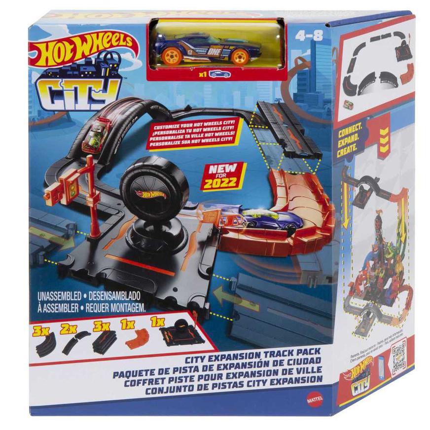 Pistas Hot Wheels City Paquete 10 Piezas Tai Loy