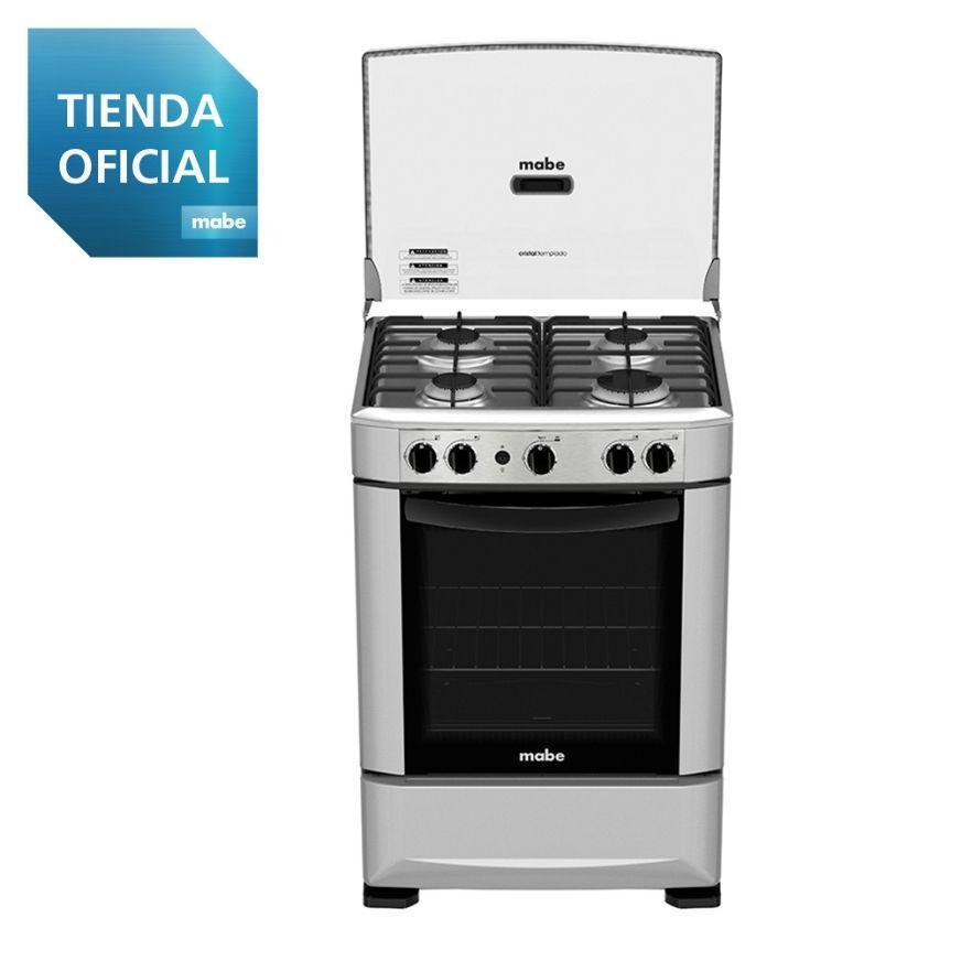 Cocina 4 fuegos Rústica Negra 60 x 60cm GAS BUTANO svan SVK6601RN ❤️ 389,00€