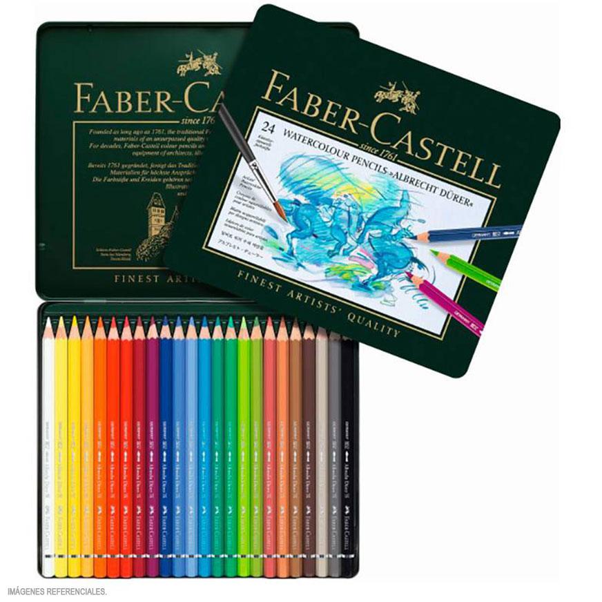 Lápices De Colores Supersoft Faber Castell 24 Colores - Loren