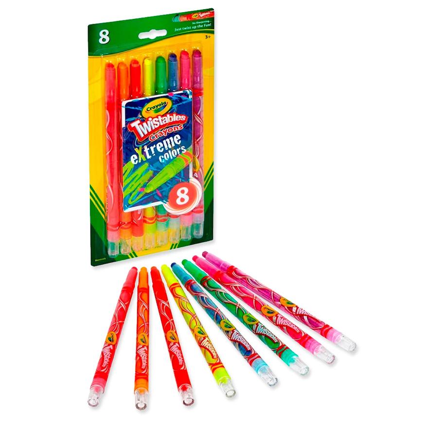  Crayones X   Twist Extre Crayola