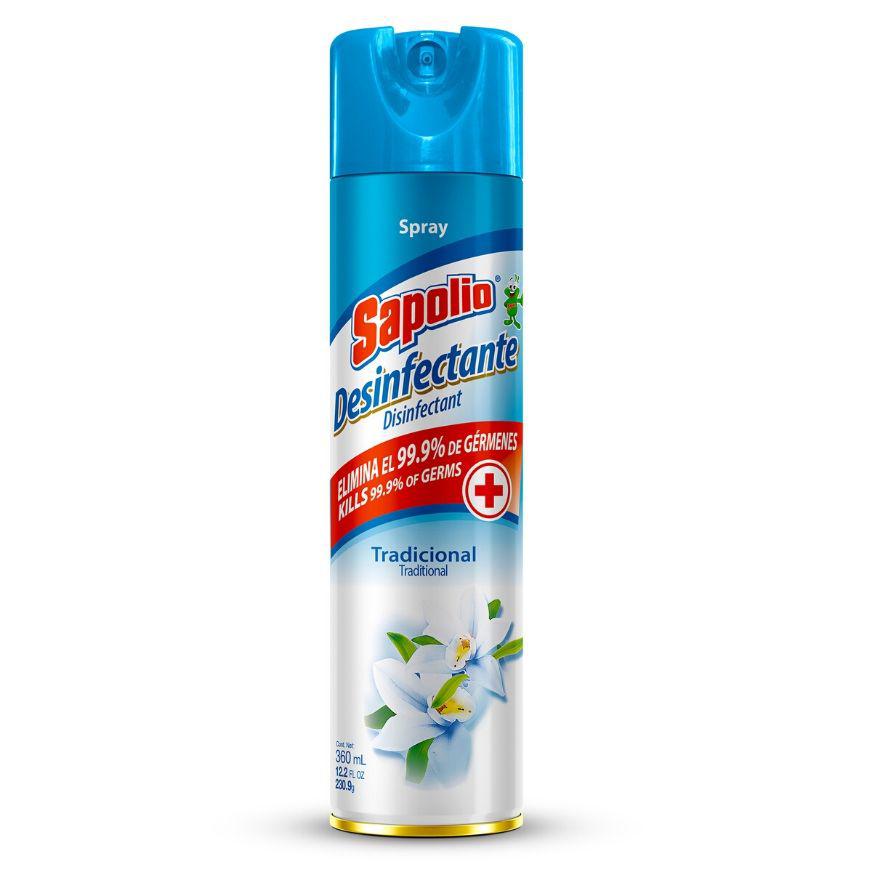 Desinfectante Spray Acción Total Tradicional X360 Sapolio