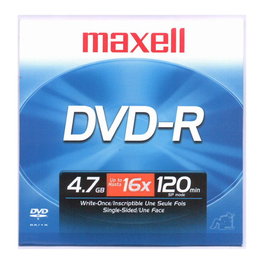 Dvd-R 4.7 50 Bulk 16X Maxell