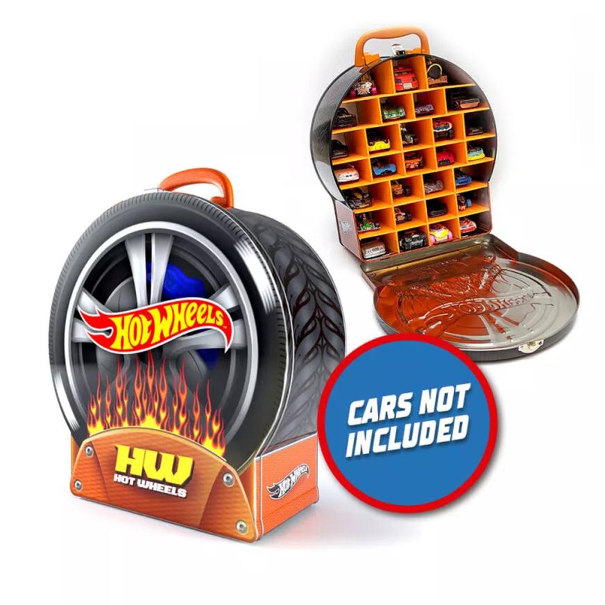 Estuche Carros Hot Wheels Presentación Rueda Para 29 Carros