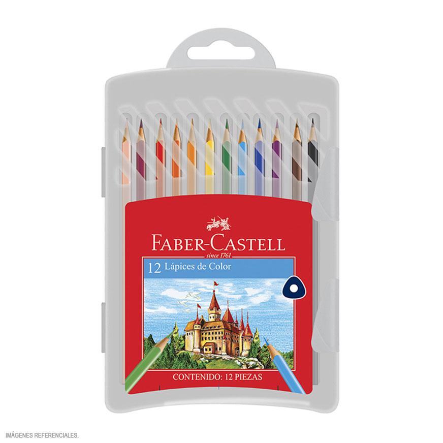 Faber-Castell estuche cartón 36 lápices color Grip.