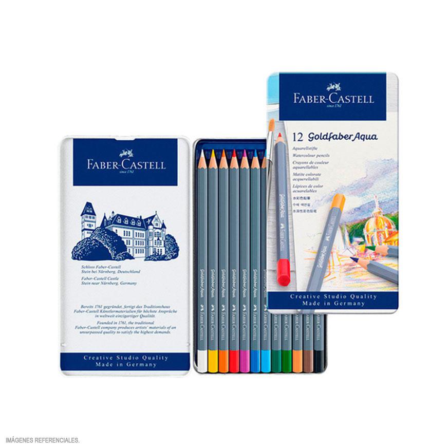 Faber-Castell Goldfaber Lápices Acuarelables (Colores Pasteles