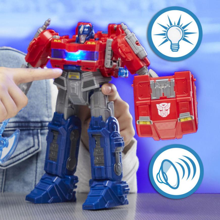 Figura Optimus Prime TRANSFORMERS Power Flip Admiral