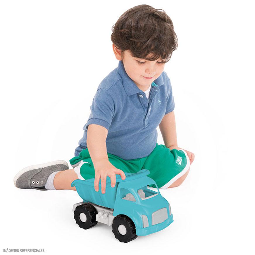 Vehículo Fisher Price Jumbo Truck Celeste Tai Loy