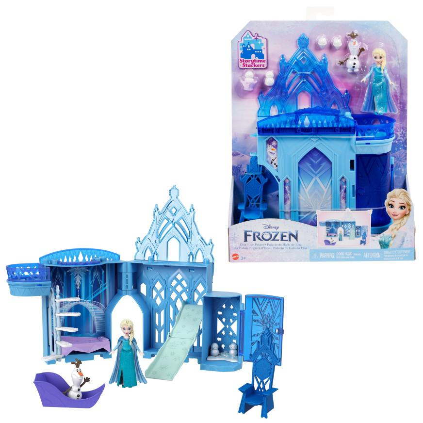 Set De Juego Disney Frozen Castillo De Hielo Elsa Apilable