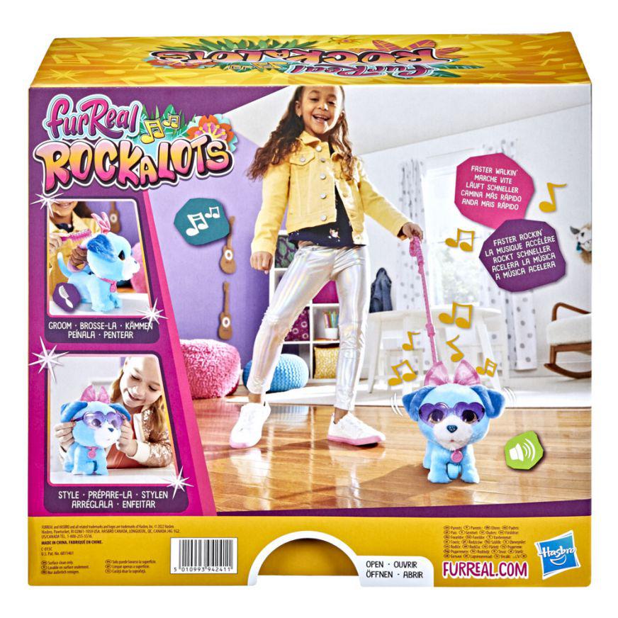 Furreal Friends Rockalots Perrito Azul Tai Loy