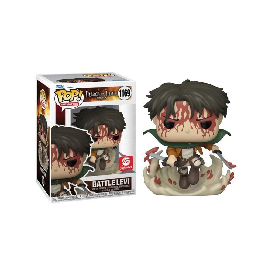 Funko Pop Animation Attack on Titan Battle Levi Exclusivo